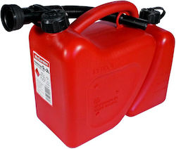 Canistră Plastică Ulei Lanț și Benzină 5l+2l U-930-0004