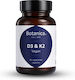 Botanica D3 & K2 Vitamin for Immune Support and Bone Health 60 Vegetable Capsules
