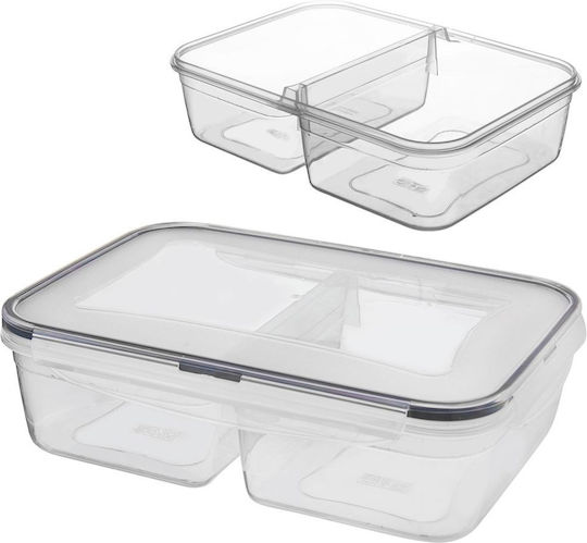 Orion Plastic Lunch Box with Compartments 2L