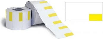 700pcs Adhesive Labels In Yellow Colour 70x38mm