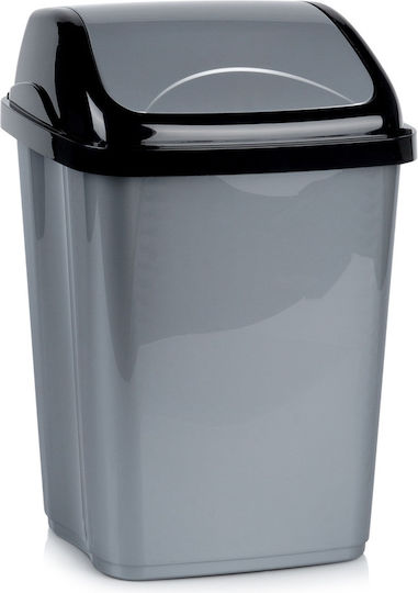 Orion Coș De Gunoi Din Plastic Gri 16lt