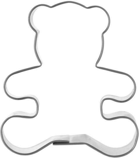 Steel Bear Cookie Cutter 5.5 Cm