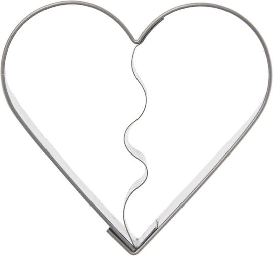 Steel Heart Cookie Cutter 5.5 Cm