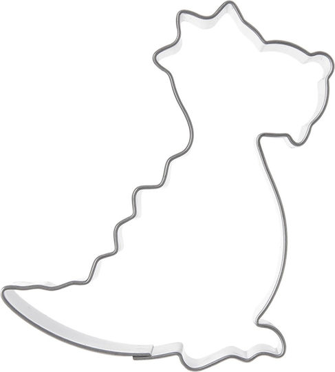 Steel Dinosaur Cookie Cutter 6.5 Cm