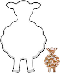 Steel Cookie Cutter Sheep 7 Cm