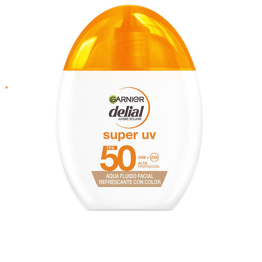 Garnier Delial Super UV Sunscreen Face Lotion SPF50 Tinted 40ml