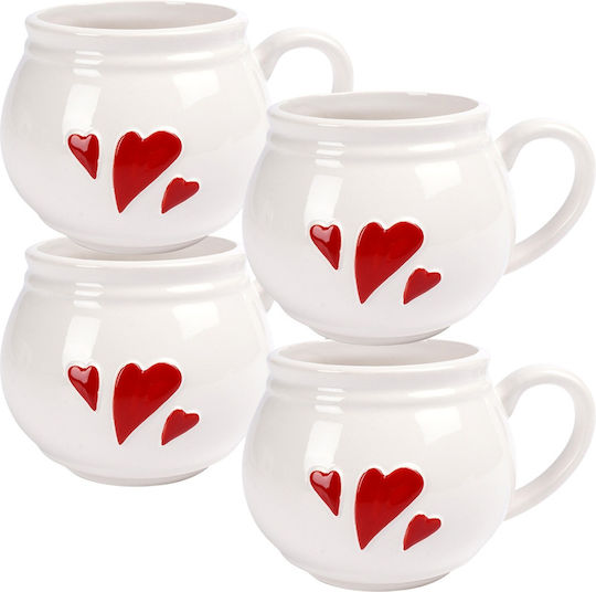 Orion Keramiktasse 430ml 4 Stück