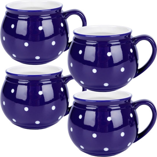 Orion Ceramic Mug 200ml 4 Pieces
