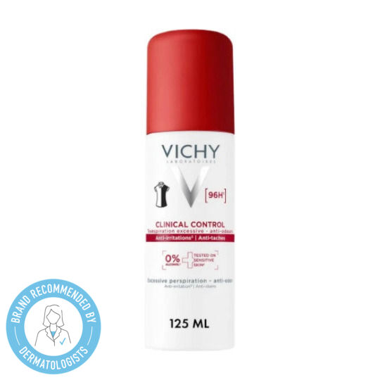 Vichy Clinical Control Deodorant 96h Spray 125ml