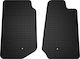 Front Rubber Mats Jeep Wrangler Jk Iii Off-road From 2006 To 2017