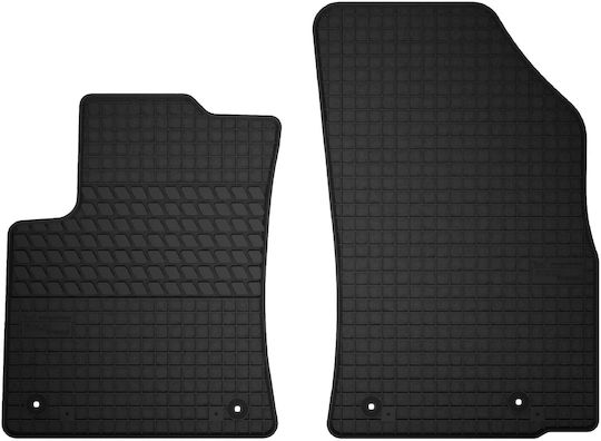 Front Rubber Mats Opel Crossland X Crossover From 2017 To 2024