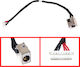 DC Power Jack Socket for Laptop Acer Aspire E1-470 E1-470p E1-470g E1-472 E1-472p E1-472g with Cable 18.7cm 6 Pins Code 31157