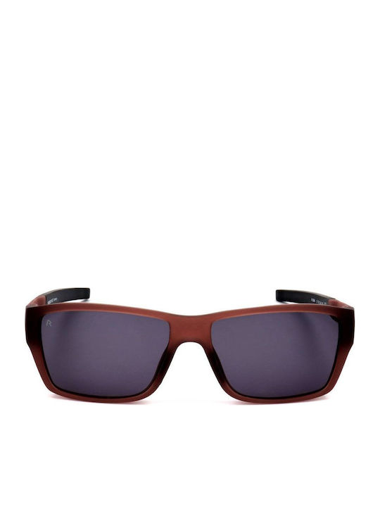 Rodenstock Unisex Sunglasses With Brown Frame And Gray Lens R3284 D