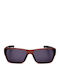 Rodenstock Unisex Sunglasses With Brown Frame And Gray Lens R3284 D