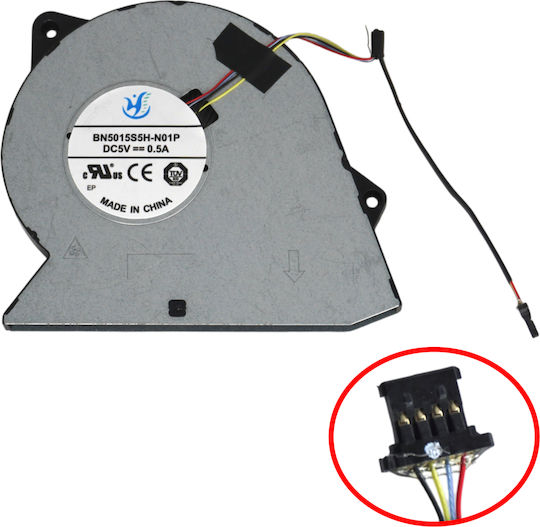 Laptop Fan Cpu Cooling Fan Dell Pro 14 Pc14250 Pc14255 16 Pc16250 Pc16250-637 Frx17 Nnwwd Pc16255 T1nnf 0t1nnf 4pin Code 81671
