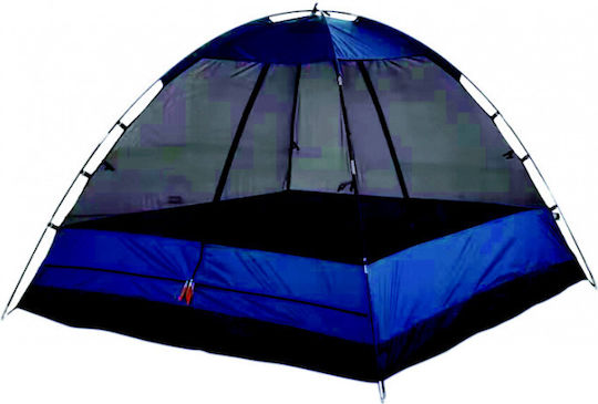 Hupa Comet 4P Camping Tent Igloo Blue with Double Cloth 4 Seasons for 4 People 240x210x165cm