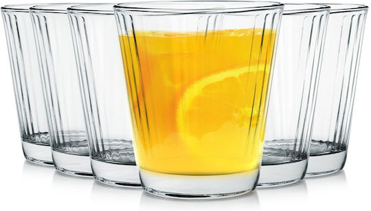Excellent Houseware Set Brillen Cocktail/Trinken Wasser aus Glas 220ml 6 Stück