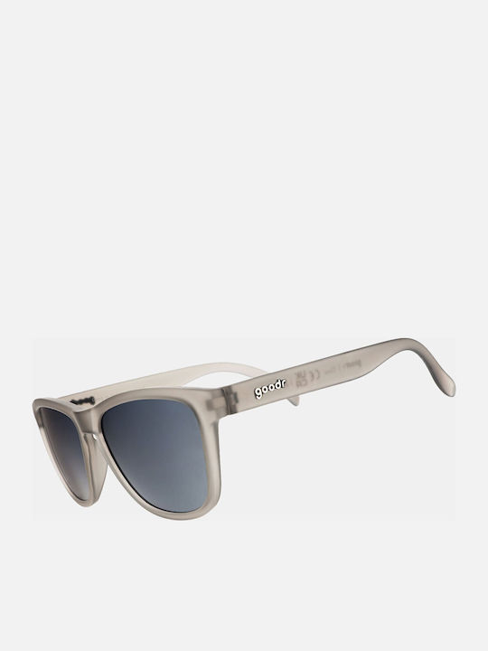 Goodr Going To Men's Sunglasses with Gray Frame with Polarized Lens