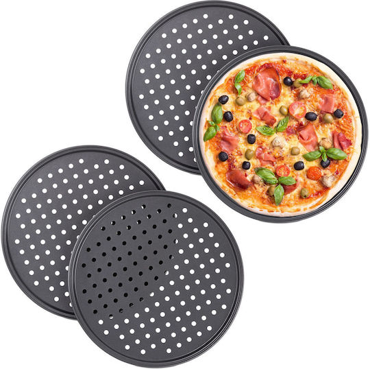 Relaxdays Backform Für Pizza Aus Aluminium