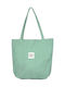 Corduroy Green Shopping Bag 892-150 Storage Story
