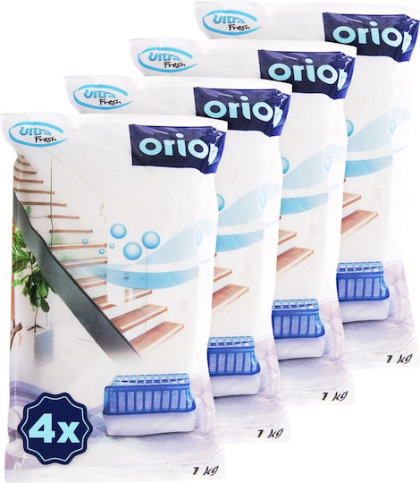 Orion Absorber Refill for Moisture Absorber 4 Pieces 1000gr