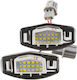Honda Accord VII Civic VII VIII Lumini LED Pentru Plăcuțele De Înmatriculare Set 2 Bucăți
