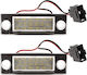 Ford Galaxy Seat Alhambra Vw Sharan Led License Plate Lighting Lamps 2 Pcs Set