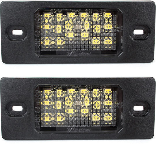 Vw Tiguan Porsche Cayenne LED Kennzeichenbeleuchtungen 2 Stück Satz