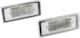 Audi Tt 98-06 Led License Plate Lights 2 Pcs Set