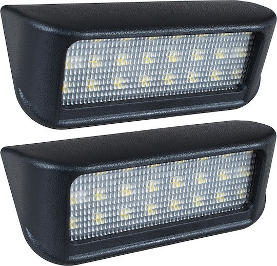 Citroen Berlingo Ii Iii Jumpy Ii Iii Spacetourer Led License Plate Lighting Lamps 2 Pcs Set