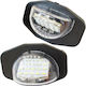 Toyota Auris Corolla Sienna Led License Plate Lights 2 Pcs Set