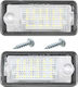 Audi A3 A4 A6 A8 Q7 Led License Plate Lighting Lamps 2 Pcs Set + 2x Screw