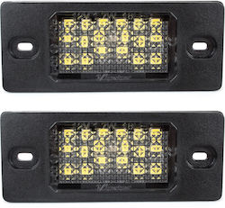 Vw Bora Golf Iv V Variant Passat B5 Fl Tiguan I Touareg I Porsche Cayenne I Led License Plate Lighting Lamps 2 Pcs Set