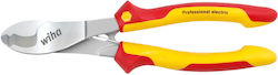 Wiha Cable Cutter Professional Electric Cutting Pliers Red Yellow Opening Spring