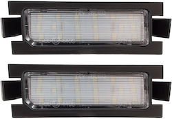 Hyundai I30 Ii Kia Ceed Ii Led License Plate Lighting Lamps 2 Pcs Set