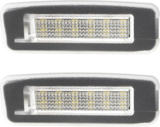 Ford Focus Mk1 98-05 Led License Plate Lights 2 Pcs Set