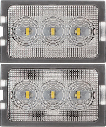 Land Rover Discovery Iii Iv Freelander Range Rover Sport Led License Plate Lights 2 Pcs Set