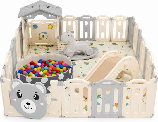 Fun Baby Φράχτης Παιχνιδιού με Τσουλήθρα