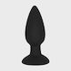 Guilty Toys Medium Black Anal Plug