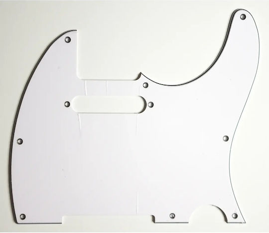Jet Pt-300 Wh Pickguard Ηλεκτρικής Κιθάρας White