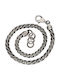 Men's Bracelet Chain Handmade Silver 925 21cm