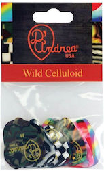 D'Andrea 351 Wild Celluloid Πένες Κιθάρας 12τμχ