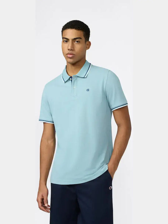 Champion Polo Μπλούζα Κοντομάνικη Μπλε Μπλε