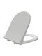 SteweHome Toilet Seat Plastic White