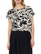 Women's Black Blouse