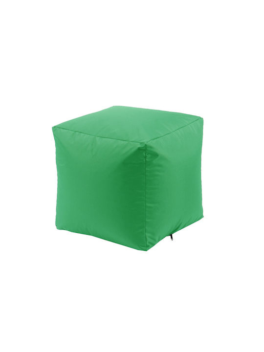 Многофункционален Пуф За Табуретка Водоустойчив Sea Green 40x40x40см