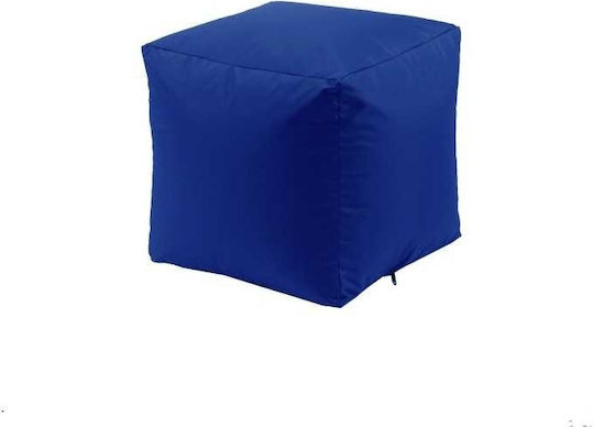 Fotolii Puf Polimorfic Scaun Impermeabil Albastru Regal 40x40x40cm