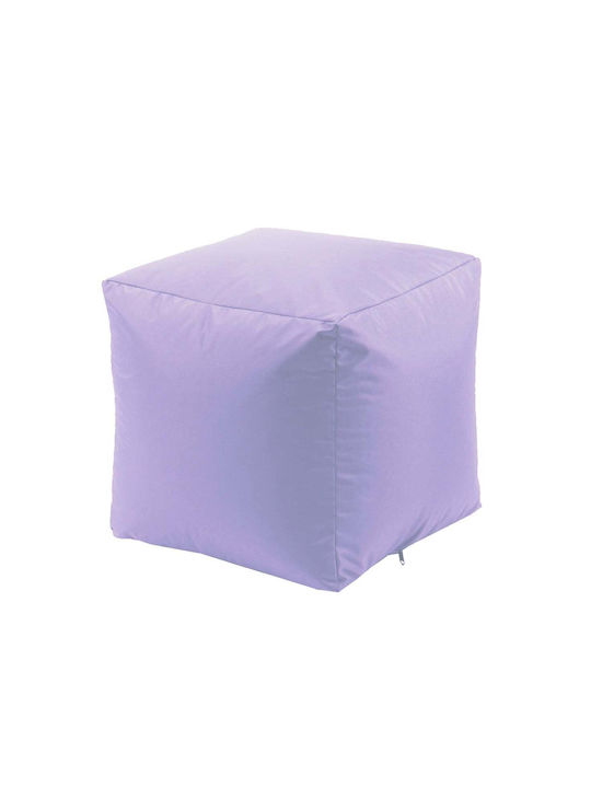 Fotolii Puf Polimorfic Scaun Impermeabil Lila 40x40x40cm