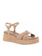 Summer Women's Platforms Beige