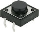 Set 20 Mikroschalter 12V 0,05A Elektronischer Mikroschalter 12 x 12 x 6 mm Set 20 Stück